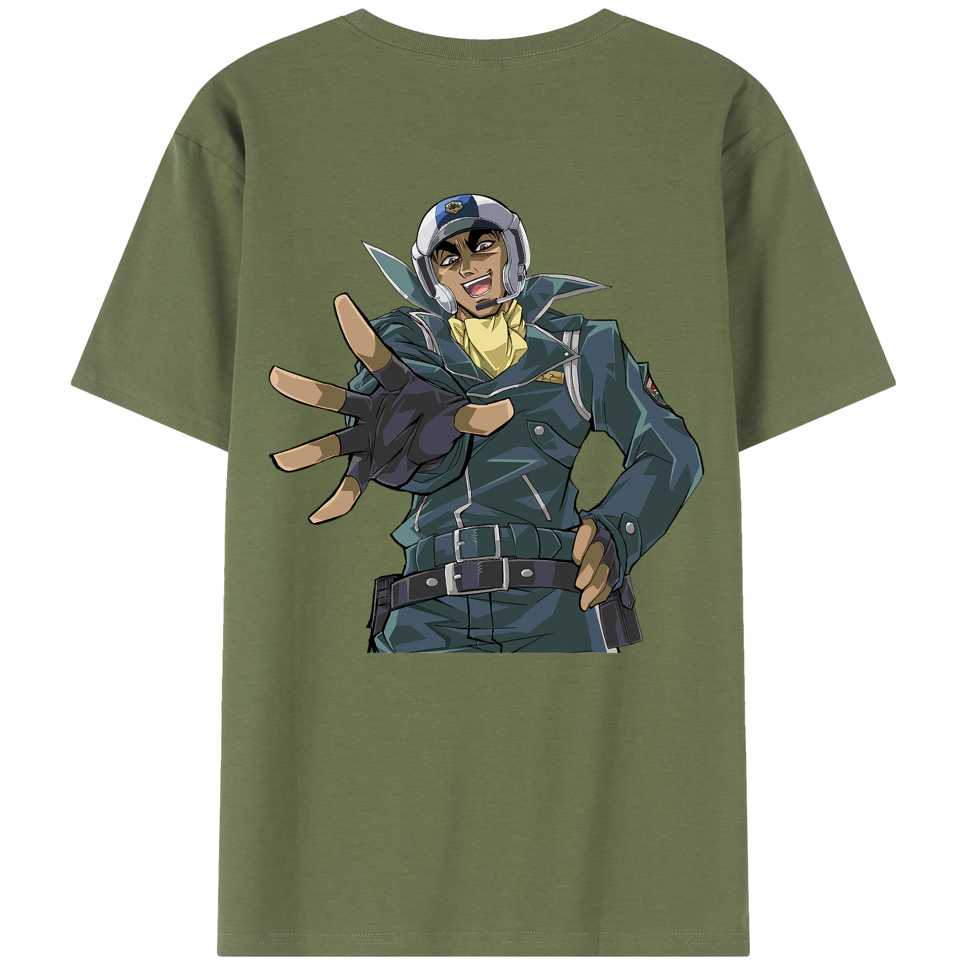 （画像用） 遊☆戯☆王 Yu-Gi-Oh! 綿100％半袖Tシャツ（背面プリント）